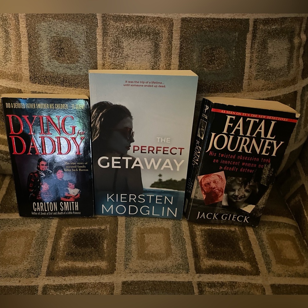 3 paperback books